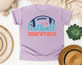 Football Godfather graphic tee in Orchid