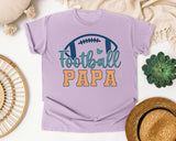 Football Papa graphic tee in Orchid