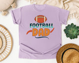 Football Dad Orange graphic tee in Orchid
