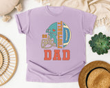 Football Dad Grey 2 graphic tee in Orchid