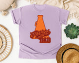 Terriers Cheer Dad graphic tee in Orchid