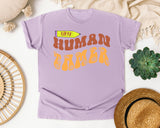Tiny Human Tamer graphic tee in Orchid