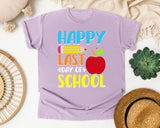 Happy Last Day Of School graphic tee in Orchid