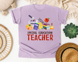 Special Education Teacher graphic tee in Orchid