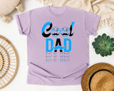 Cool Dad Blue 2 graphic tee in Orchid