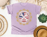 Mechanic Dad graphic tee in Orchid