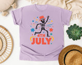 4th July Orange 2 graphic tee in Orchid