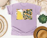Dad Fuel Yellow graphic tee in Orchid