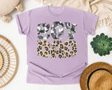 Boy Dad graphic tee in Orchid