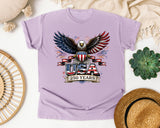 USA 250 Years graphic tee in Orchid