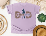 Dad Loading Grey graphic tee in Orchid