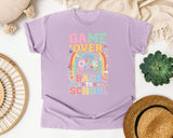 Game Over Back To School Rainbow graphic tee in Orchid