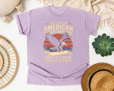 250 Years Of American Independence graphic tee in Orchid