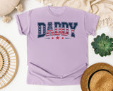 Daddy graphic tee in Orchid