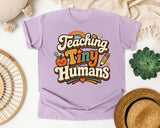 Teaching Tiny Humans Retro graphic tee in Orchid