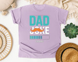 Dad Joke Loading Teal 2 graphic tee in Orchid
