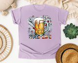 Dad Life Grey 2 graphic tee in Orchid