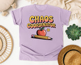 Chaos Coordinator graphic tee in Orchid