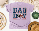 Dad Day Navy 2 graphic tee in Orchid