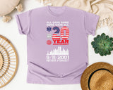 All Gave Some Some Gave All graphic tee in Orchid