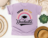 Proud Pop Pop Of The Graduate graphic tee in Orchid