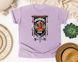 Master Of The Meat Dad Grey 5 graphic tee in Orchid