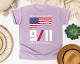 Never Forget Anniversary graphic tee in Orchid
