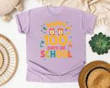 Happy 100 Days Of School Confetti graphic tee in Orchid