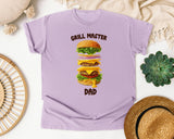 Grill Master Dad Brown 2 graphic tee in Orchid