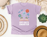 100 Days Smarter Astronaut graphic tee in Orchid