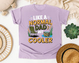 Like A Normal Dad But Cooler graphic tee in Orchid
