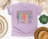 Teacher Grey 3 graphic tee in Orchid