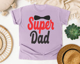 Super Dad Red graphic tee in Orchid
