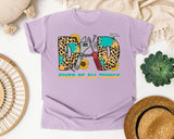 Dad Fixer Of All Things Grey graphic tee in Orchid