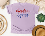 Freedom Squad graphic tee in Orchid
