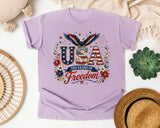 USA 250 Years Of Freedom graphic tee in Orchid