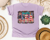 Small Town USA graphic tee in Orchid