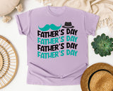 Father's Day graphic tee in Orchid