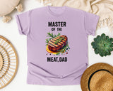 Master Of The Meat Dad Brown graphic tee in Orchid
