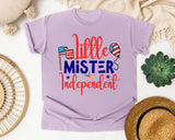 Little Mister Independent graphic tee in Orchid