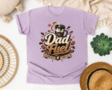 Dad Fuel Strong Coffee Strong Dad graphic tee in Orchid