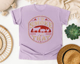 Orchid Comfort Colors t-shirt