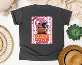 Touchdown Season Pink Helmet graphic tee in Pepper