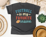 Football Is My Favorite Season Arrows graphic tee in Pepper