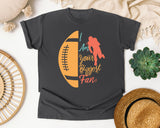 I Am Your Biggest Fan Football graphic tee in Pepper