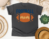 Football Mom Ball graphic tee in Pepper