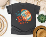 Thats My Boy Football 12 graphic tee in Pepper