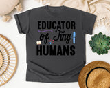 Educator Of Tiny Humans Pen graphic tee in Pepper