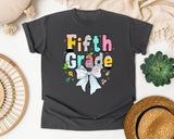 Fifth Grade Paper Bow graphic tee in Pepper