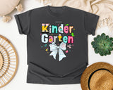 Kindergarten Paper Bow graphic tee in Pepper